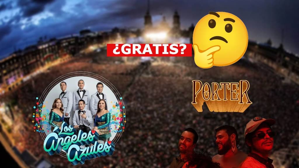 Conciertos gratis por cierres de campaña en CDMX