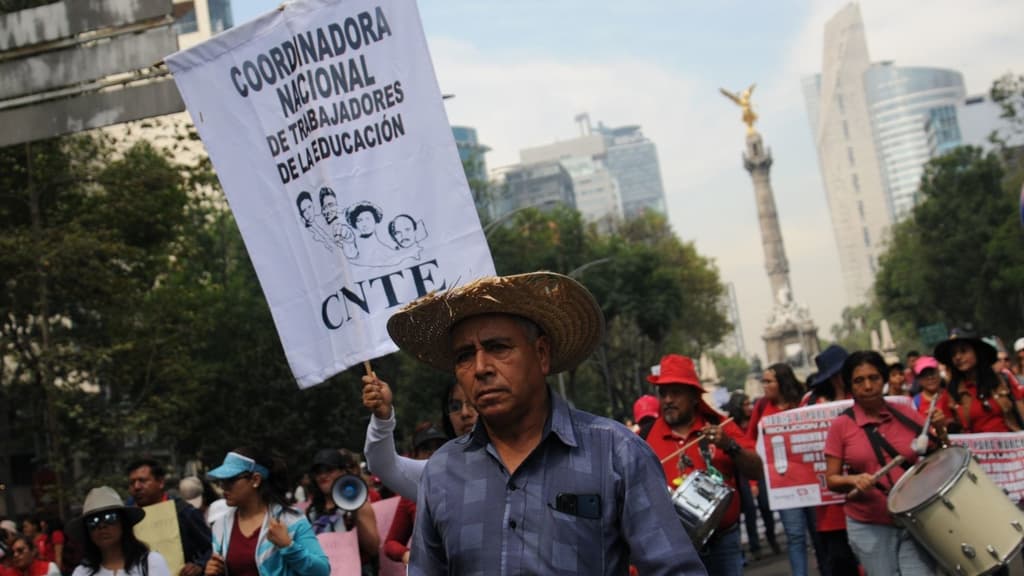 Marcha de maestros en CDMX: calles cerradas hoy 15 de mayo