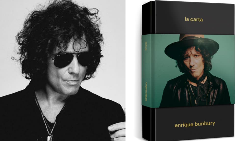 Enrique bunbury firma de libros en CDMX