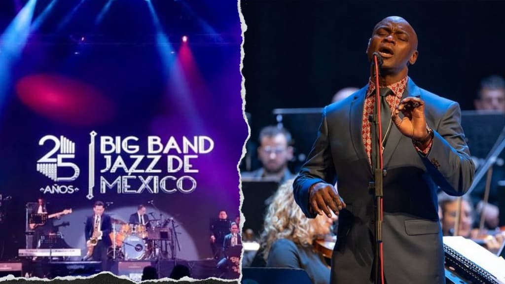 Ve a ver a Ola Onabulé y la Big Band Jazz de México en El Cantoral |