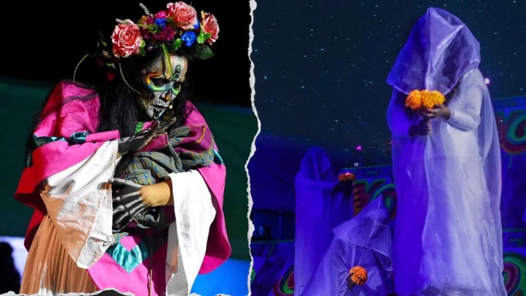 ¿Qué tal el plan? Tú y tus cuates en una trajinera, con esquites en mano y disfrutando del espectáculo de La LLorona en Cuemanco.