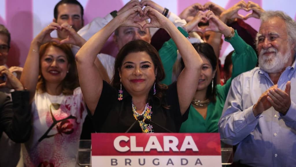 Clara Brugada jefa de Gobierno de CDMX