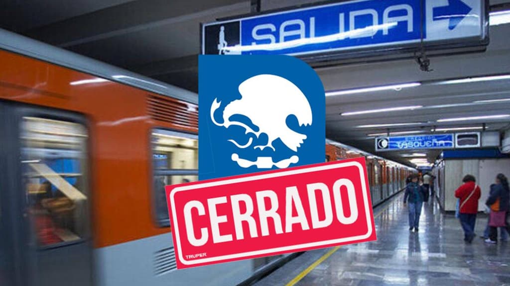 Cierran estación Zócalo de la Línea 2 del Metro de CDMX