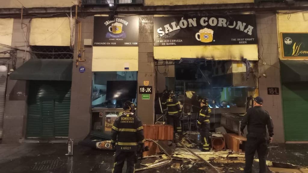 Explosión en el Salón Corona