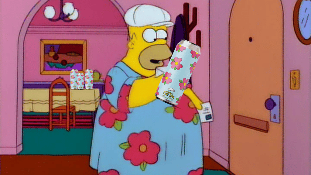 Cerveza edición especial de los Simpsons