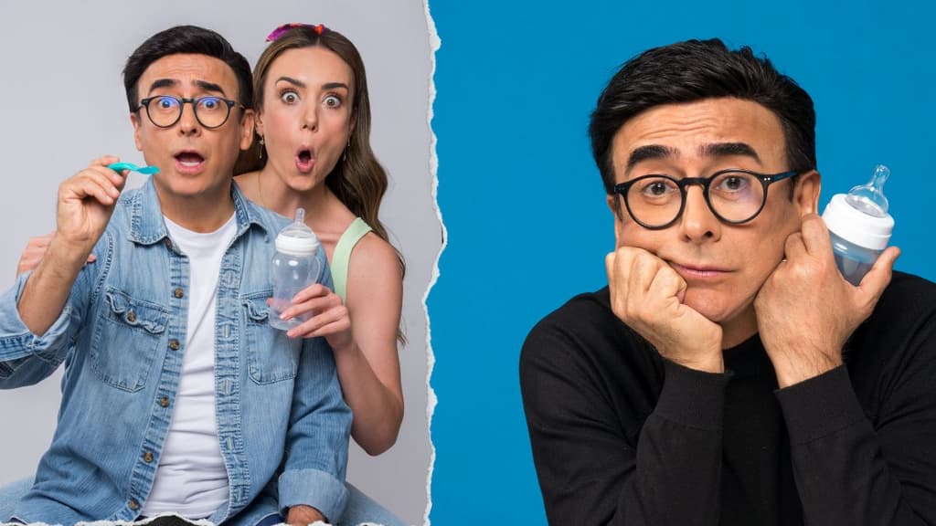 Otra vez papá, con Adal Ramones