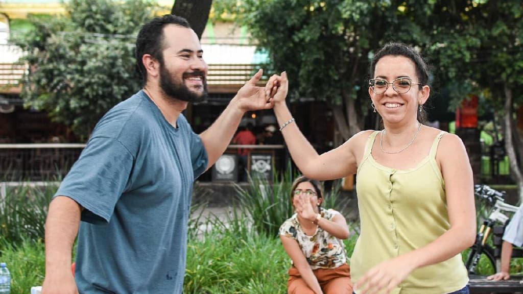 Clases de Salsa en el Bosque de Chapultepec