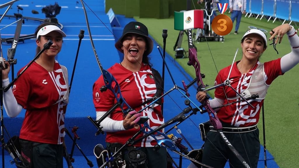 medalla bronce méxico tiro con arco femenil