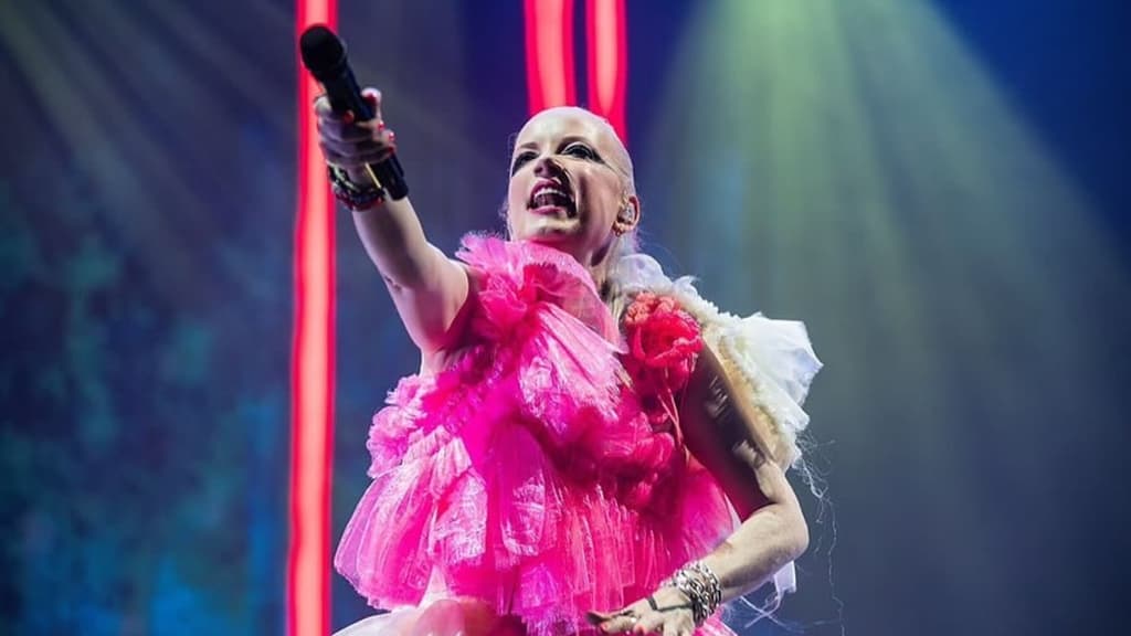 shirley manson garbage concierto