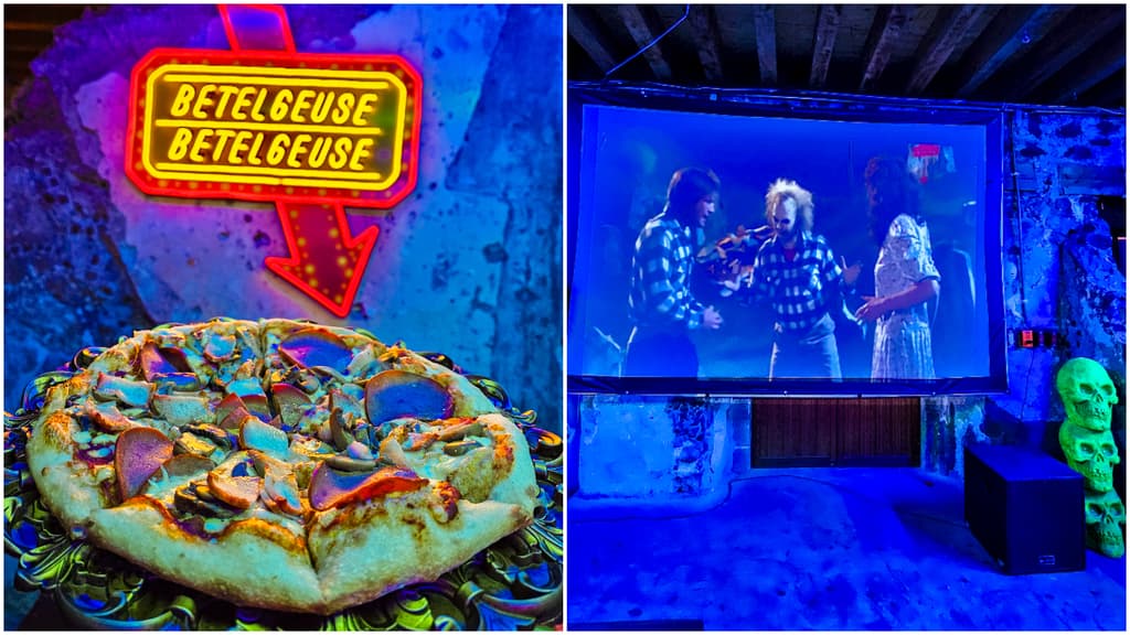 Beetlejuice en la Extraña Pizza