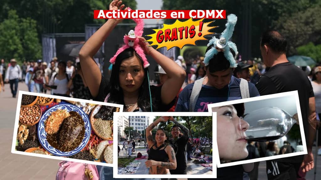 Actividades gratis en CDMX del 4 al 6 de octubre