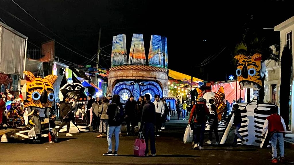 Calaveras gigantes de Tláhuac 2024 fotos