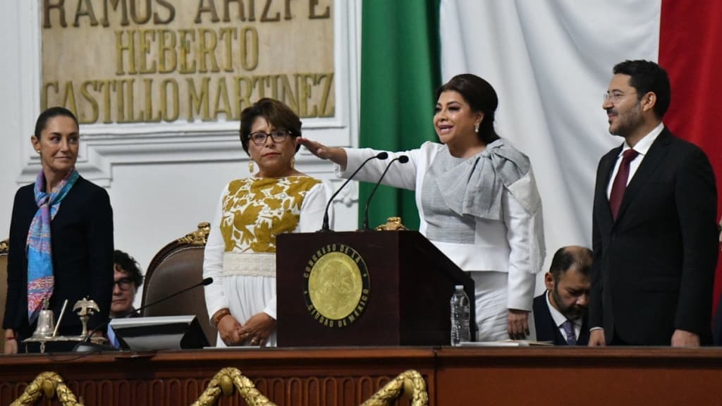 Clara Brugada rinde protesta como jefa de Gobierno de CDMX