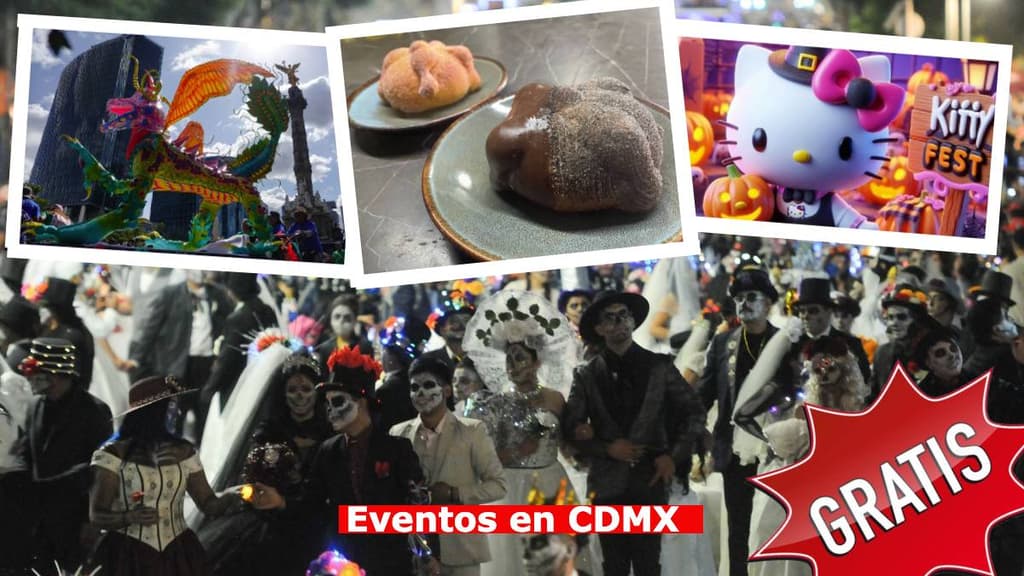 Eventos gratis en CDMX del 25 al 27 de octubre y de Día de Muertos