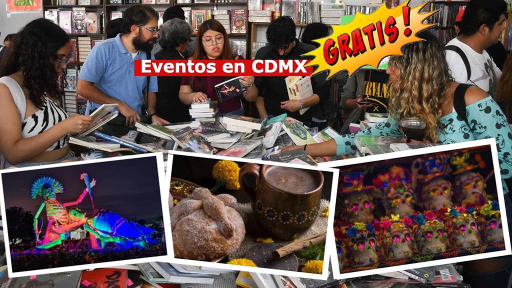 Eventos gratis en CDMX del 11 al 13 de octubre de 2024