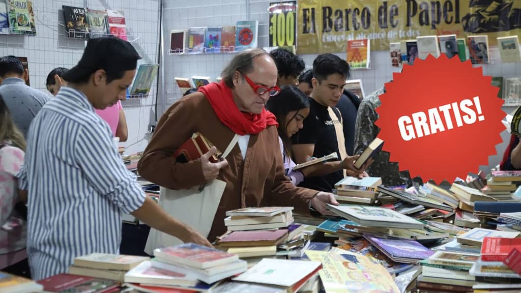 Darán libros gratis en la Feria Internacional del Libro del Zócalo 2024
