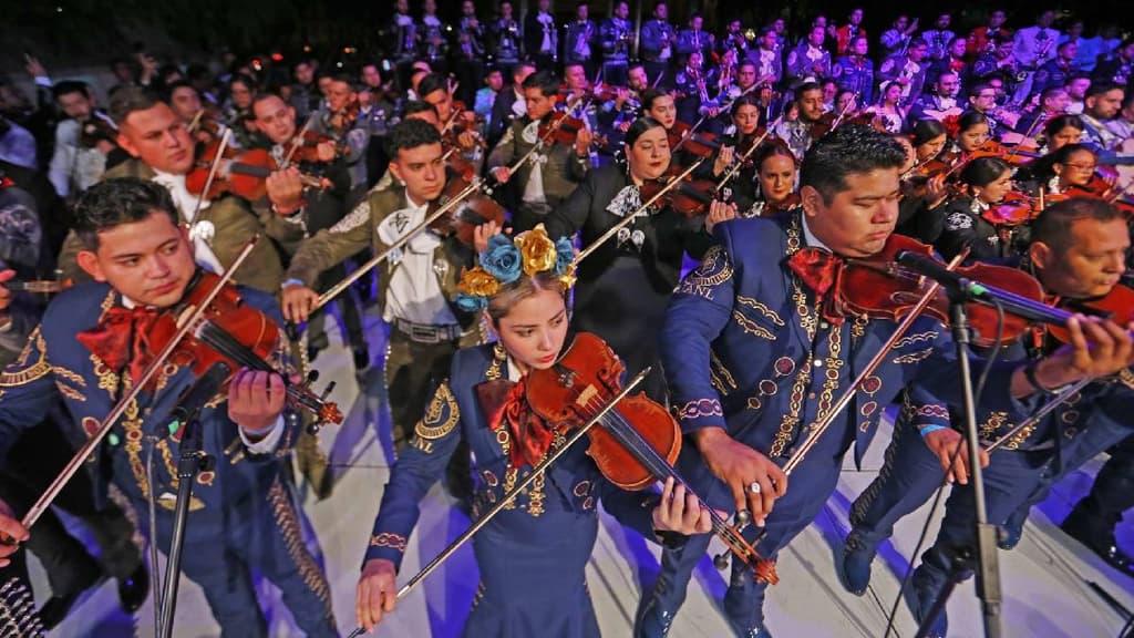 Récord Mundial de Mariachis en CDMX