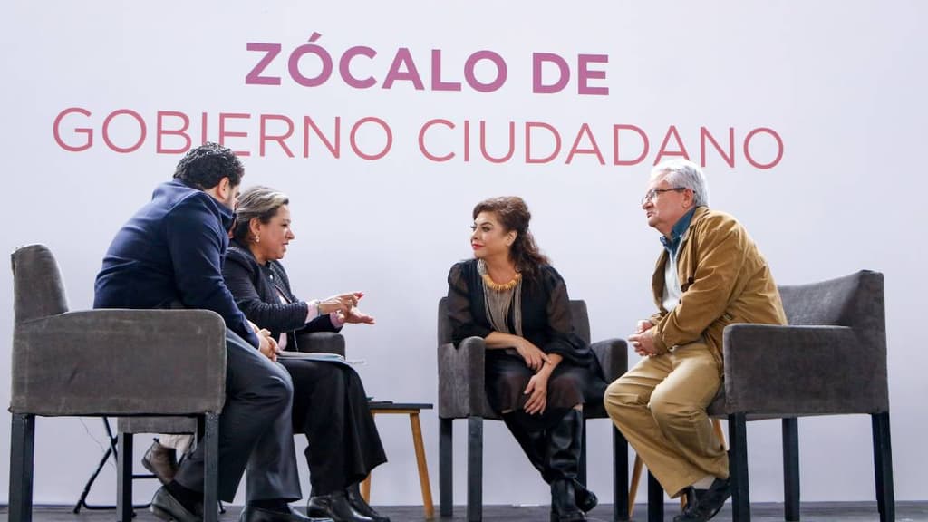 Zócalo de Gobierno Ciudadano es la estrategia de Clara Brugada para atender a la población a través de audiencias semanales.