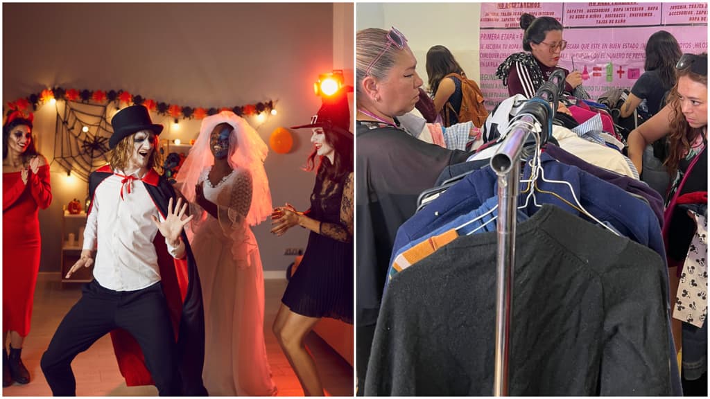 Trueque de disfraz de halloween en CDMX