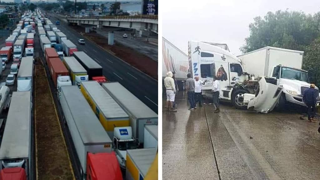 Accidente en la México-Querétaro