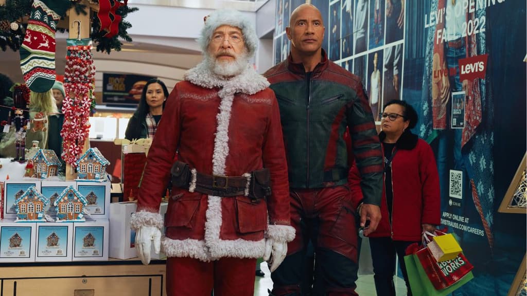 Código: Traje Rojo, la película navideña de acción con Dwayne Johnson y Chris Evans
