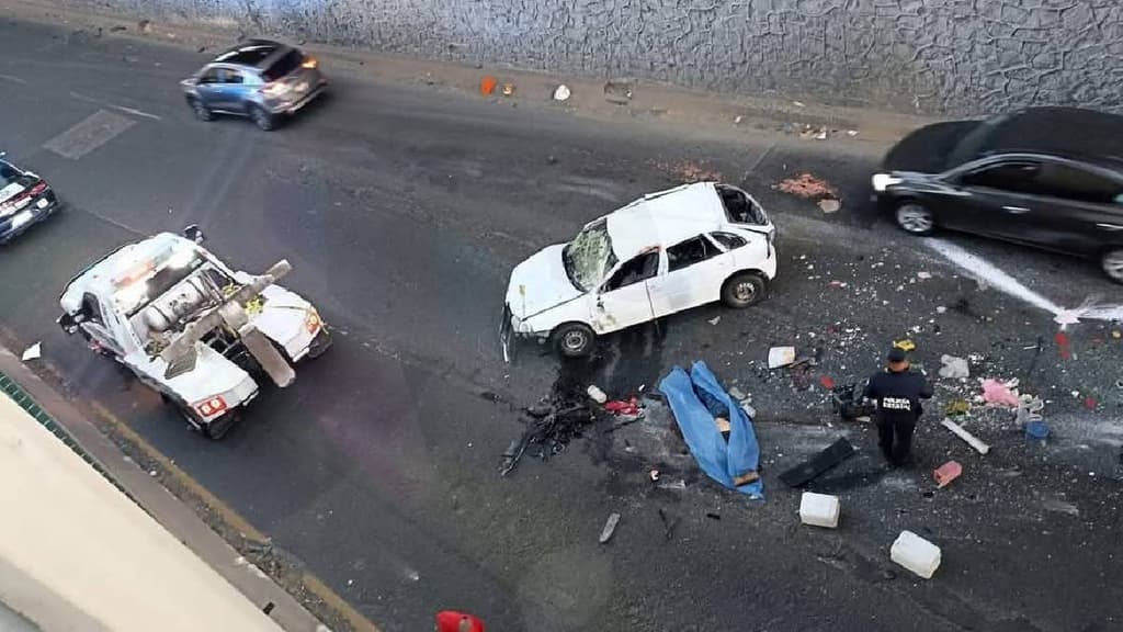 Accidente en Periférico Norte