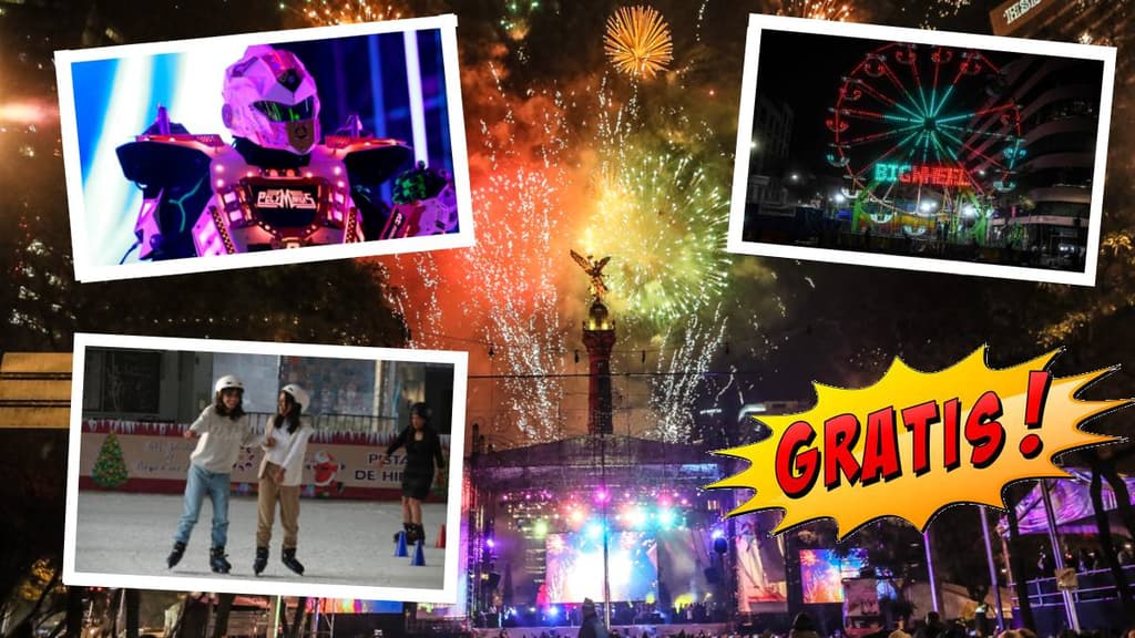 Eventos gratis en CDMX para año nuevo