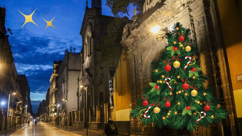 Tour nocturno por el Centro Histórico con leyendas navideñas y cantinas en CDMX