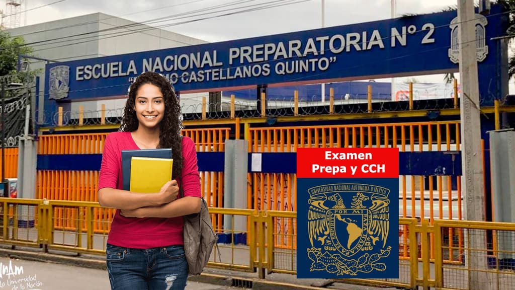 Examen de ingreso a la prepa y CCH de la UNAM