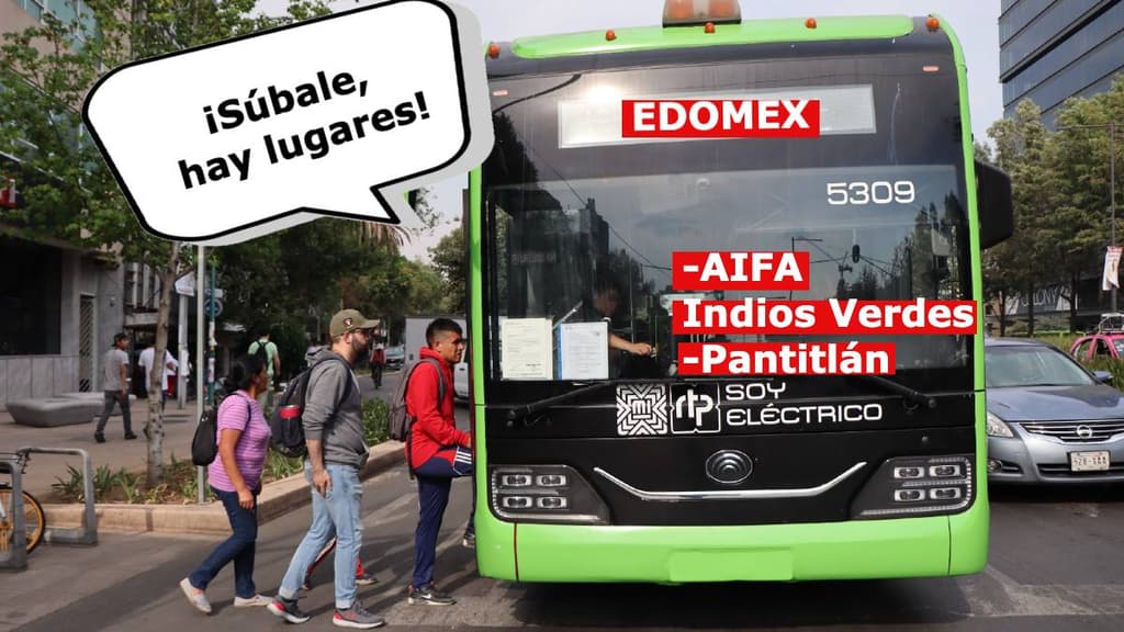 Nuevas rutas de transporte de Edomex serán como RTP
