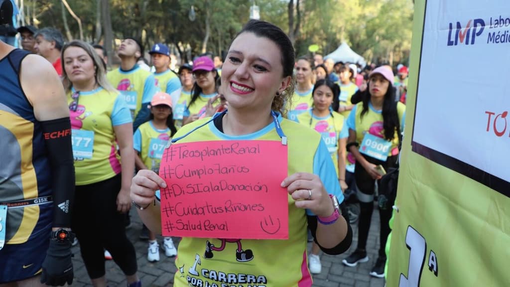 ¡A correr riñones! Llega la 2da Carrera por la Salud Renal 2025 en CDMX