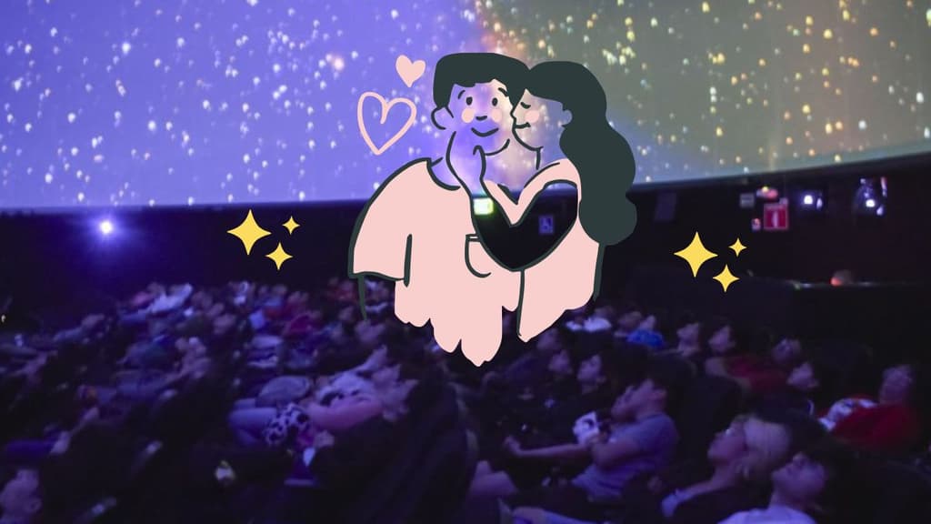San Valentín bajo las estrellas en el Planetario Luis Enrique Erro