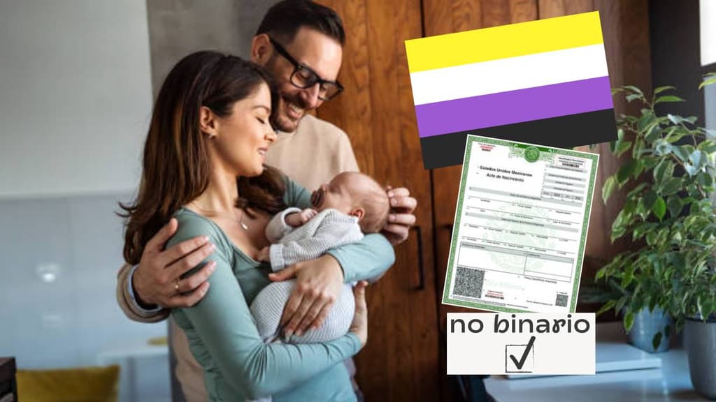 Acta de nacimiento en Edomex reconocerá género no binario y podrá tener primero el apellido materno