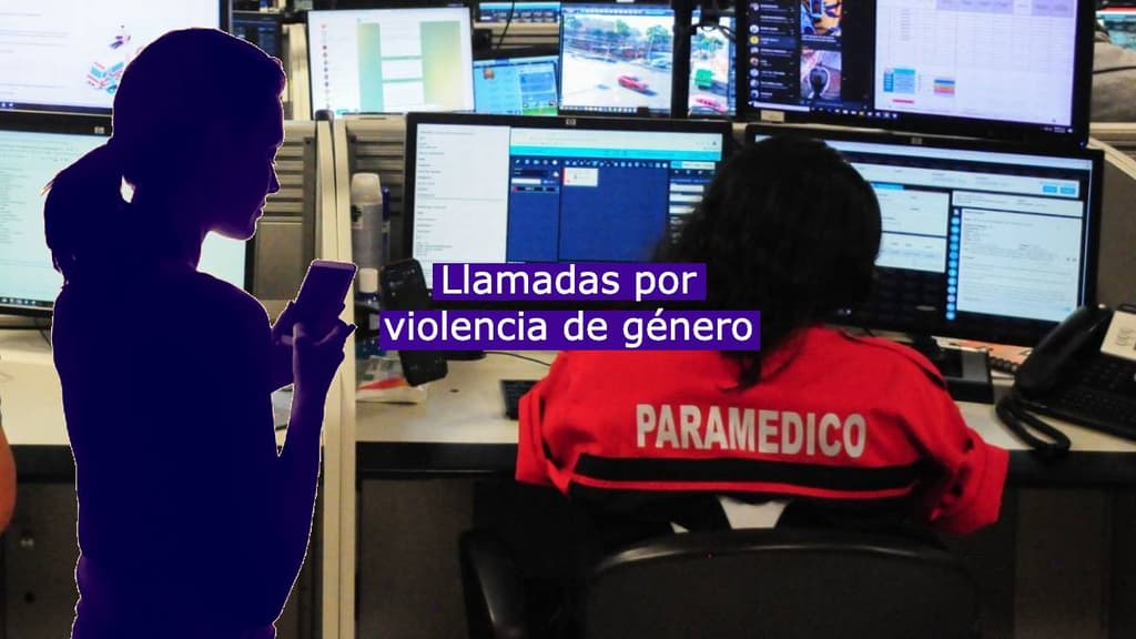 Llamadas por violencia de género en CDMX