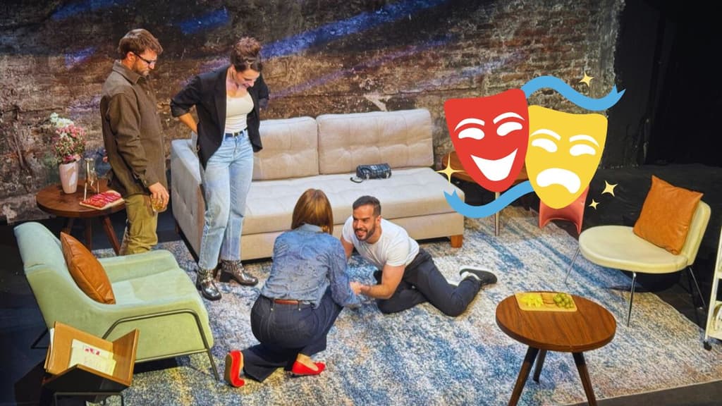 ¿Andas en crisis de pareja? Ve a ver Los vecinos de arriba, una obra sobre el amor y la rutina