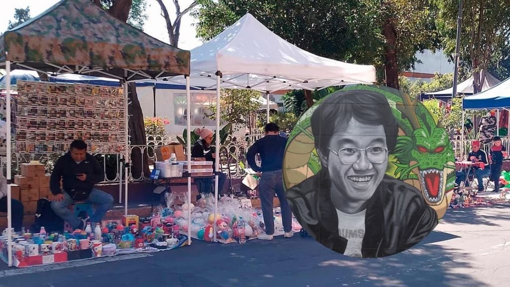 Bazar Akira Toriyama CDMX.