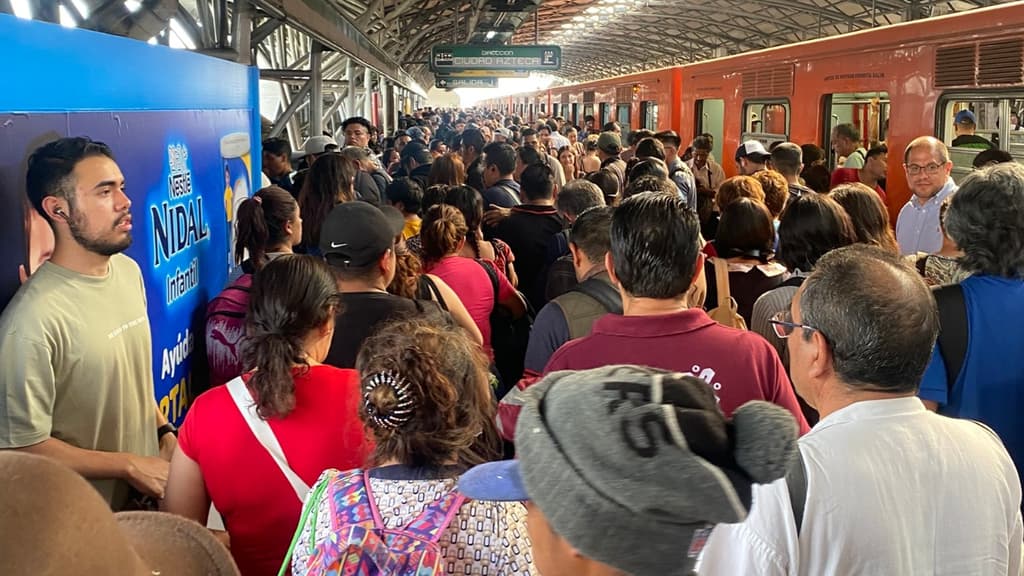 Fallas en Línea B del Metro