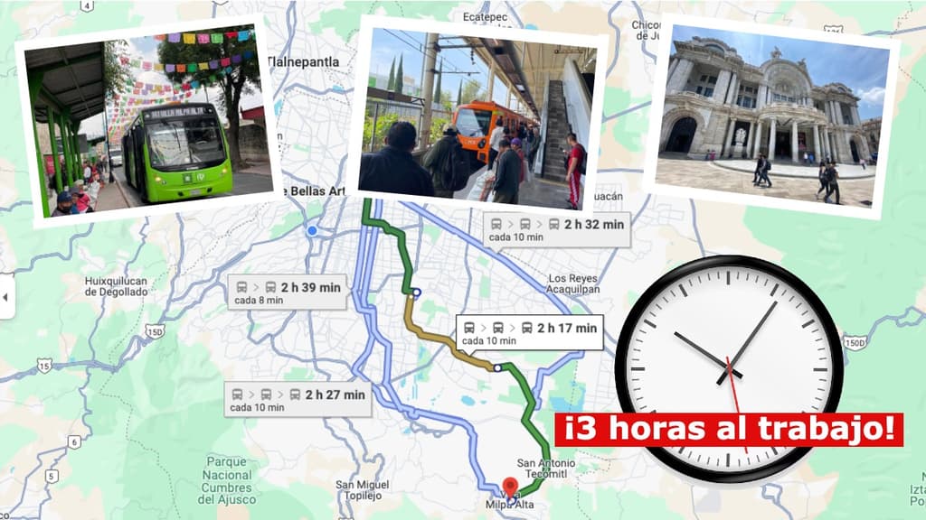 Cómo llegar de Milpa Alta al Centro de CDMX