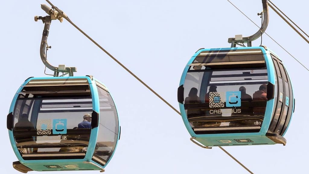 Línea 5 del Cablebús en Mixcoac