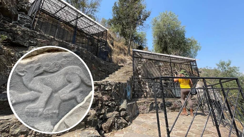 En la zona arqueológica del cerro de Cuahilama se encuentran ocho petroglífos prehispánicos de la época posclásica que se pueden visitar gratis.