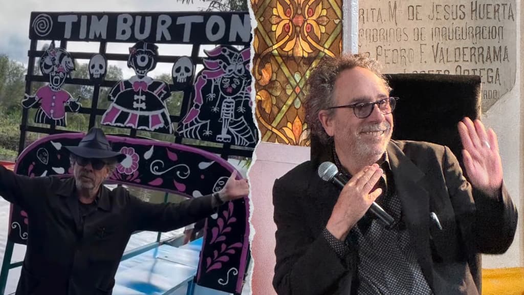 Tim Burton en CDMX: el director dio una máster class en panteón