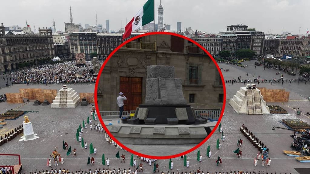 Fuente Tecuichpo Ixcaxochitzin, nuevo monumento en el Zócalo de CDMX