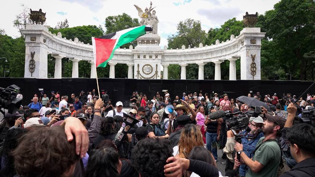Tercera marcha contra la gentrificación en CDMX