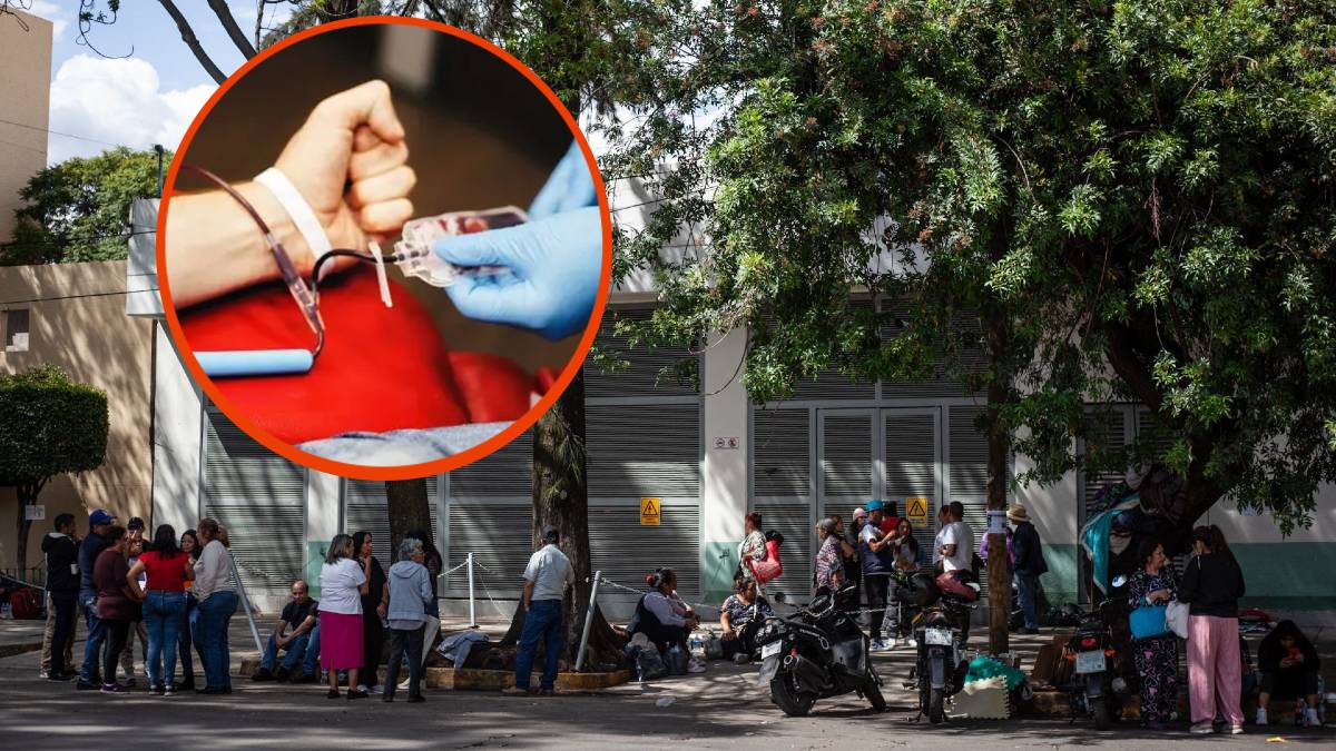 Donación de sangre para víctimas de la pipa de gas en Iztapalapa
