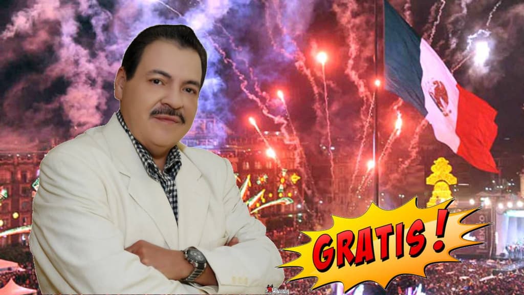 Julio Preciado dará un concierto gratis por el Grito de Independencia en CDMX