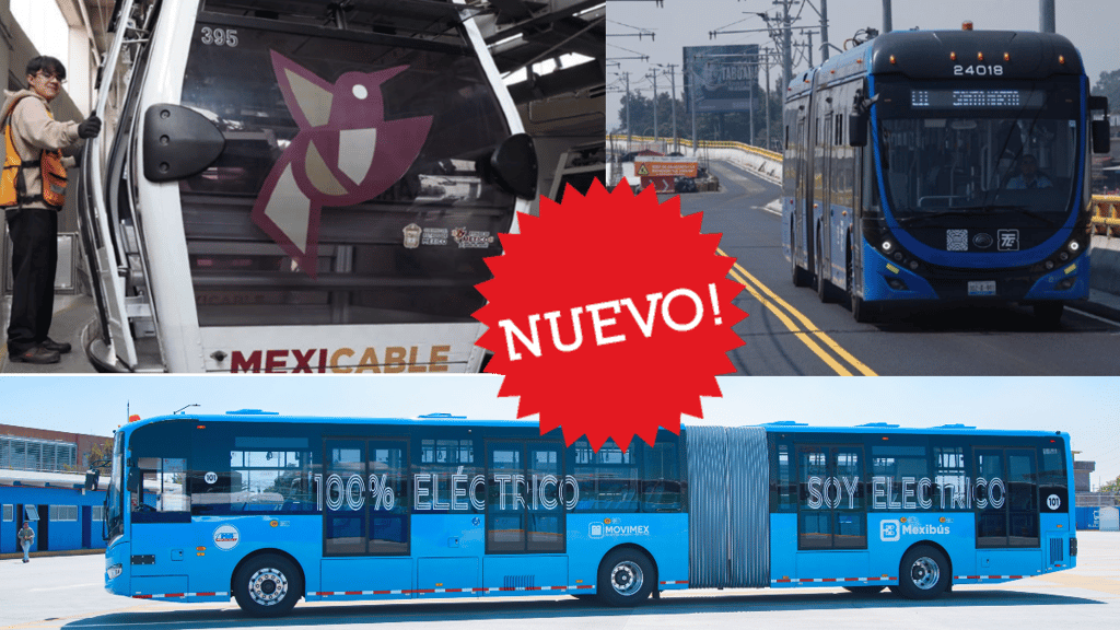 Nuevas líneas de Mexibús, Mexicable y Trolebús en Edomex