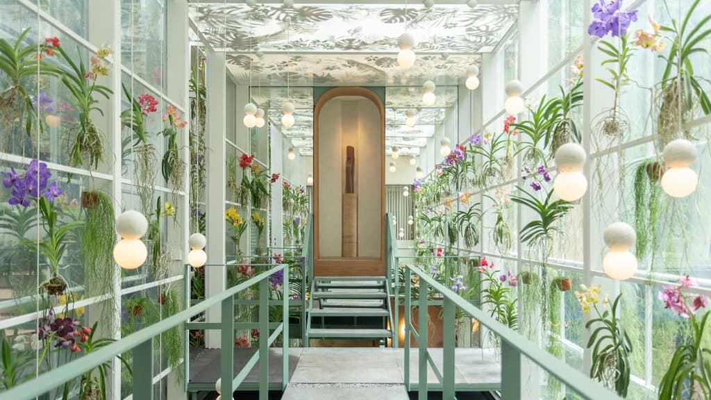 Espacio diseñado de Design House, parte de la Design Week México.