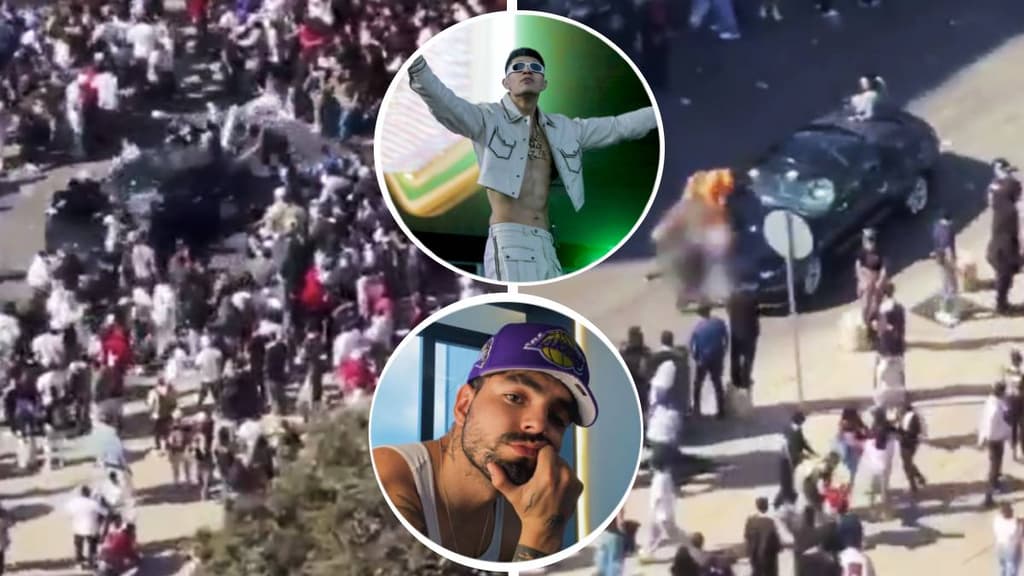 Un automóvil atropelló a cinco asistentes a la convivencia con El Bogueto y el Maestro Shifu en el Monumento a la Revolución