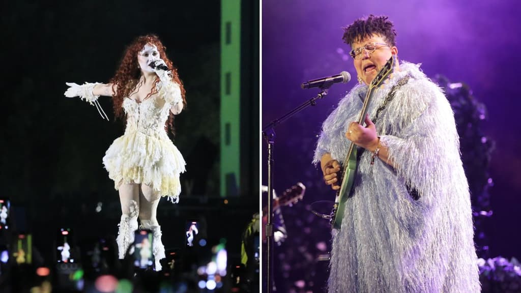 Chappell Roan y Alabama Shakes en su presentación en el Corona Capital 2025.
