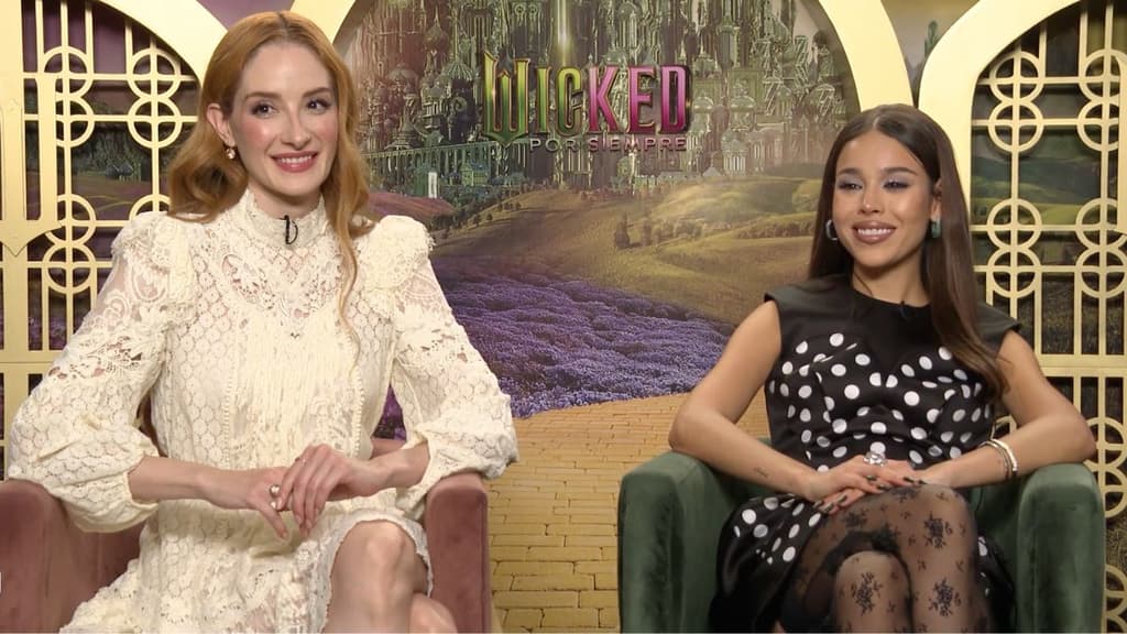 Danna y Ceci de la Cueva reflexionaron sobre sus personajes en Wicked: Por Siempre.